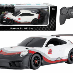 Auto RC 1:18 Rastar Porshe 911 GT3 Biało-Szare