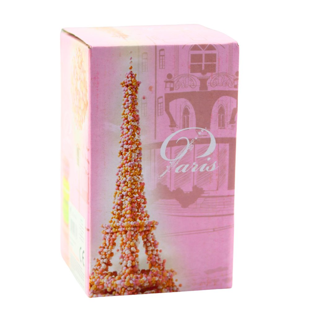 Wieczna Róża w Kopule z Oświetleniem LED Czerwona z Serduszkiem 14x8cm - obrazek 4