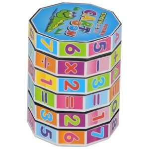 Kostka Edukacyjna Walec Matematyczny Układanka