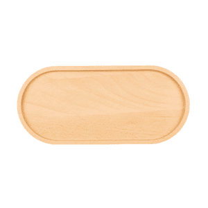 MIREXA Podstawka drewniana bukowa owalna 26x12cm